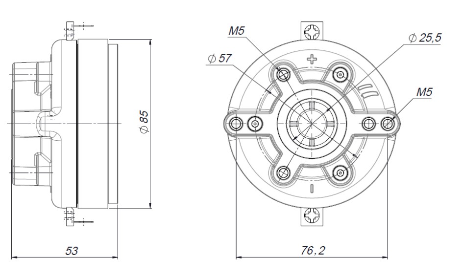 beyma 1inch 20W CD-1FE 고음드라이버 --58325234